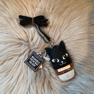 Bath and Body Works black cat pocketbac holder